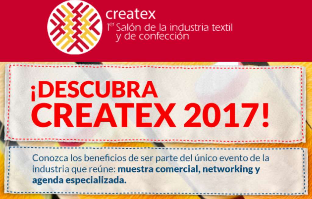 Createx salón de la industria textil y confección Bogotá Colombia 2017